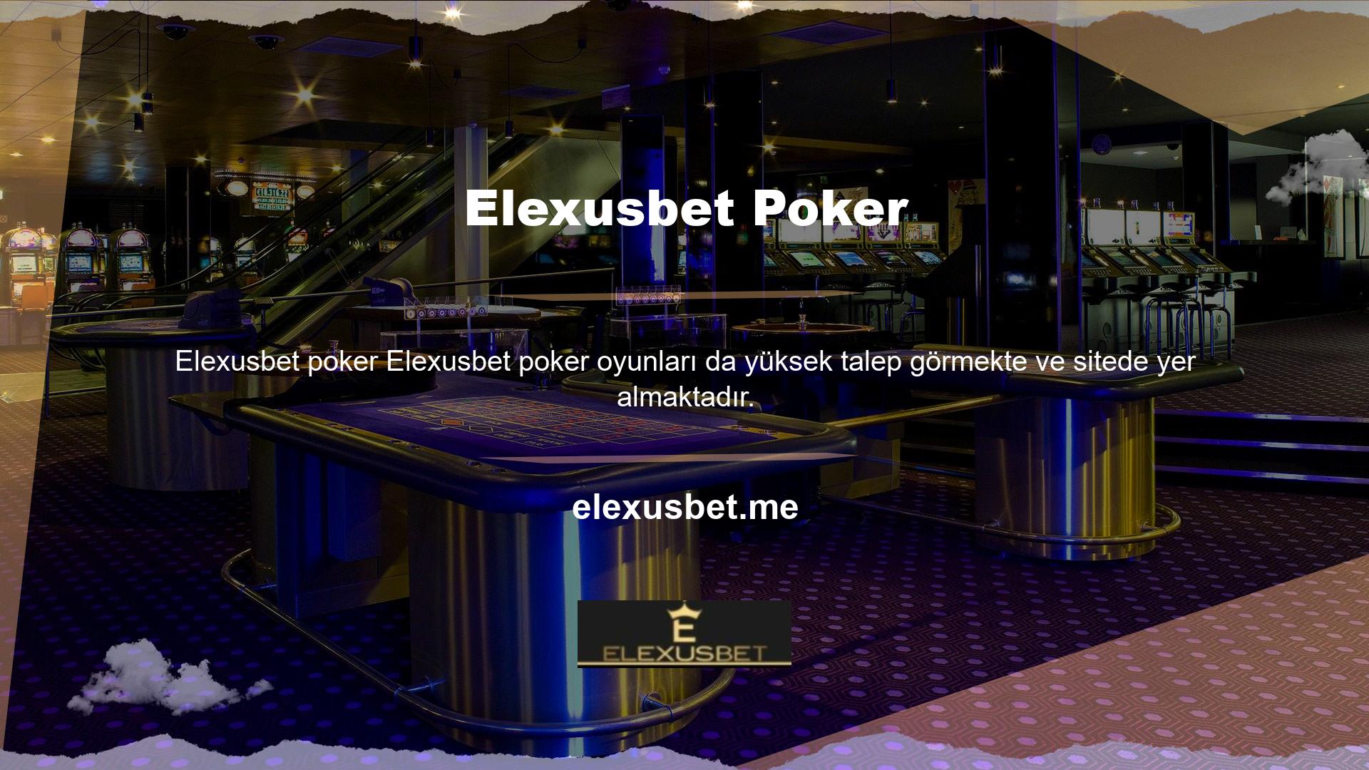 Casino oyunları söz konusu olduğunda, poker bir zorunluluktur