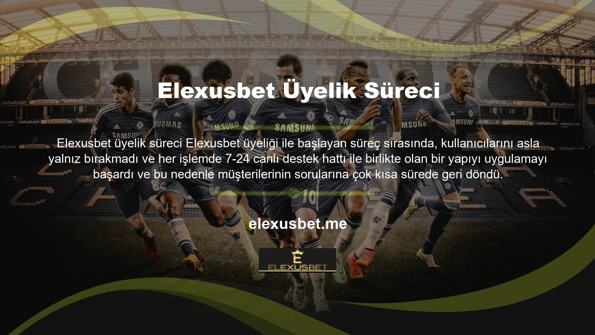Kullanıcı sorularına cevap bulmakta ve sorunlara çözümler üretmede çok hızlı bir eylem olan Elexusbet çekme ve depozito yöntemlerinde aynı korumayı da gösterir